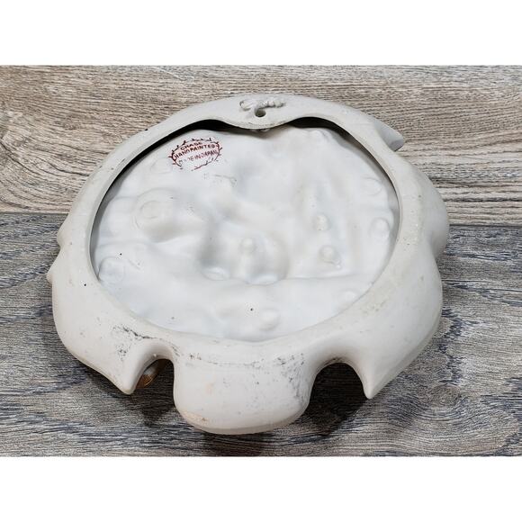 Chase Hand Painted Bisque 3d wall hanging made in japan - Picture 7 of 8